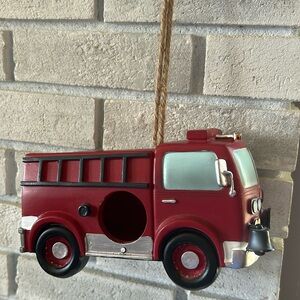 Fire Engine Birdhouse